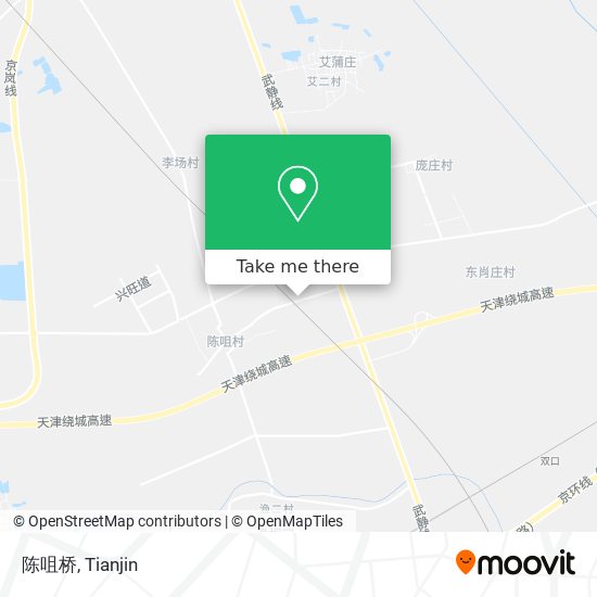 陈咀桥 map
