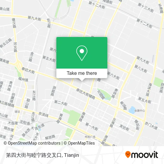 第四大街与睦宁路交叉口 map