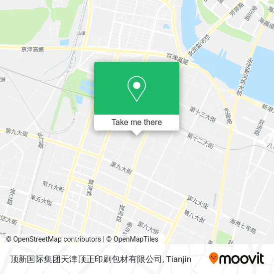 顶新国际集团天津顶正印刷包材有限公司 map