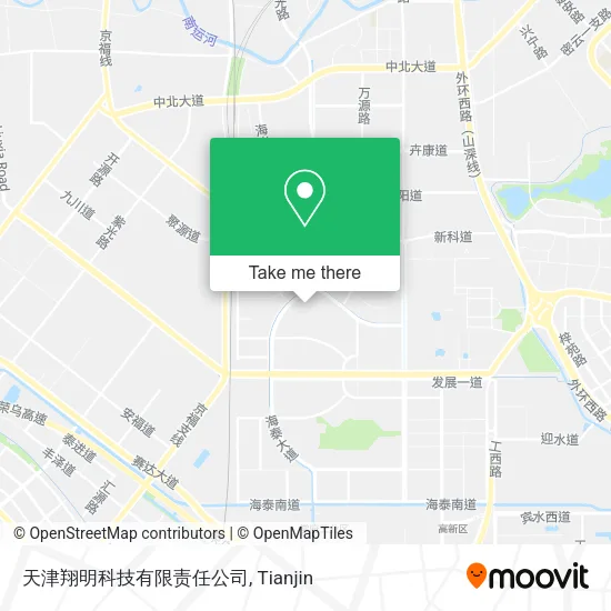 天津翔明科技有限责任公司 map