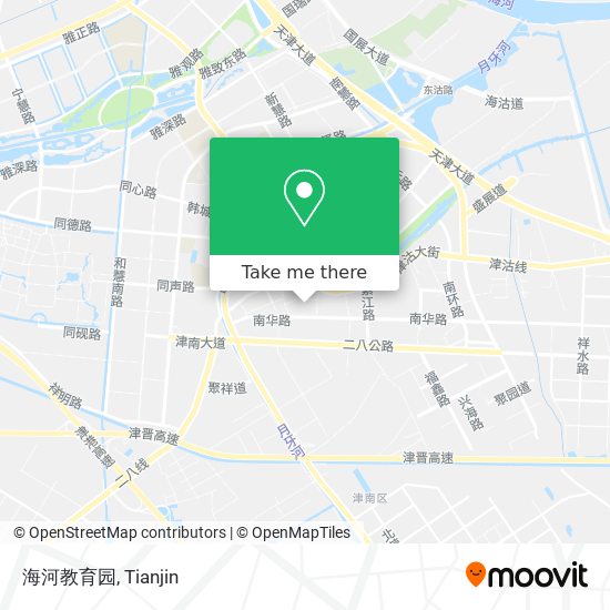 海河教育园 map