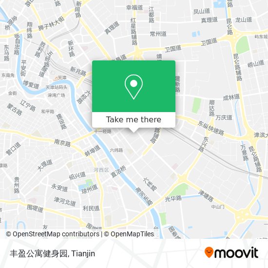 丰盈公寓健身园 map
