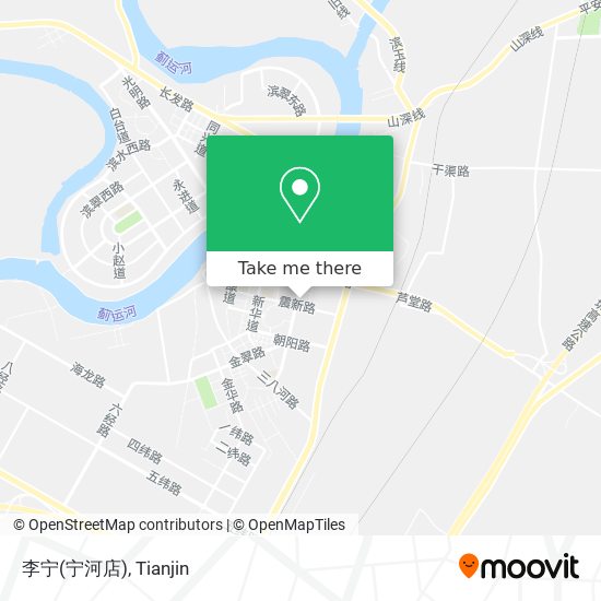 李宁(宁河店) map