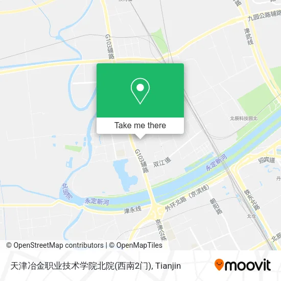 天津冶金职业技术学院北院(西南2门) map