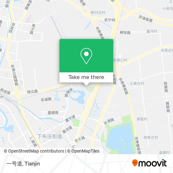 一号道 map