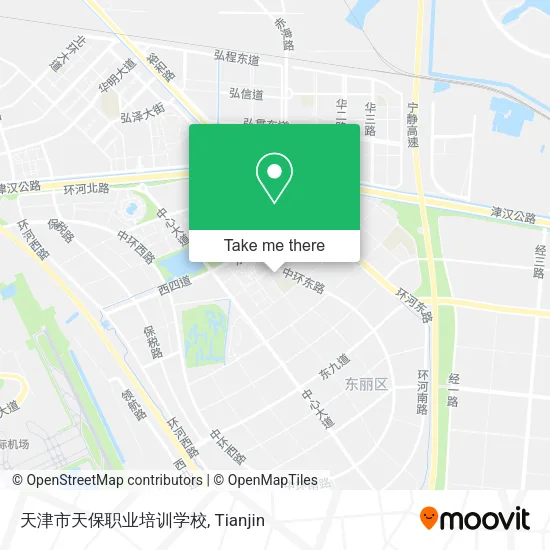天津市天保职业培训学校 map