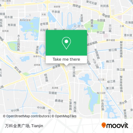万科金奥广场 map