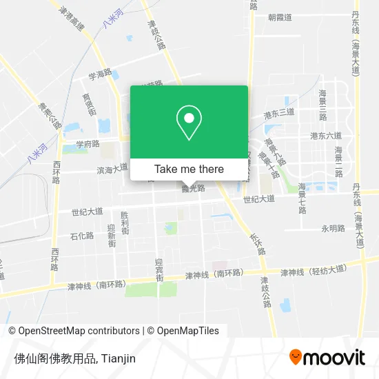 佛仙阁佛教用品 map