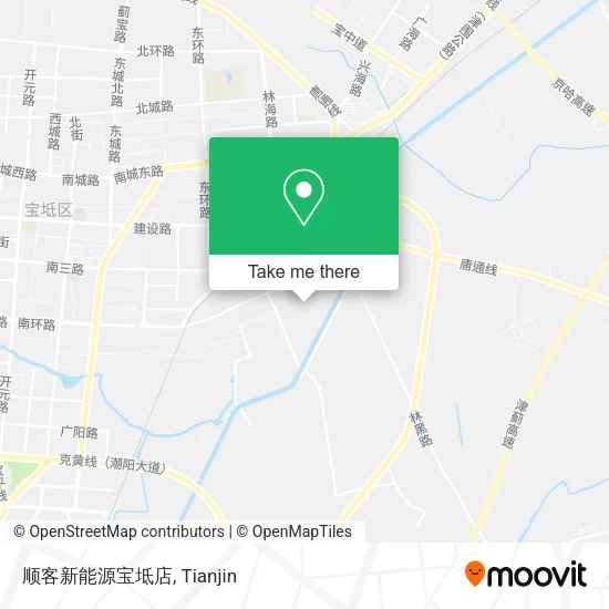 顺客新能源宝坻店 map