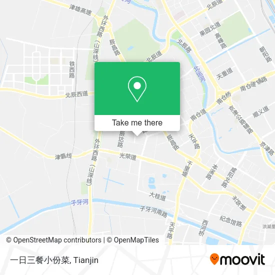 一日三餐小份菜 map