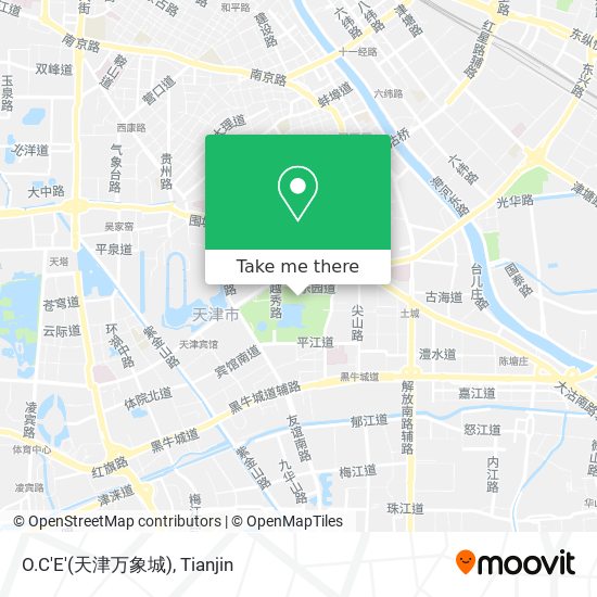 O.C'E'(天津万象城) map