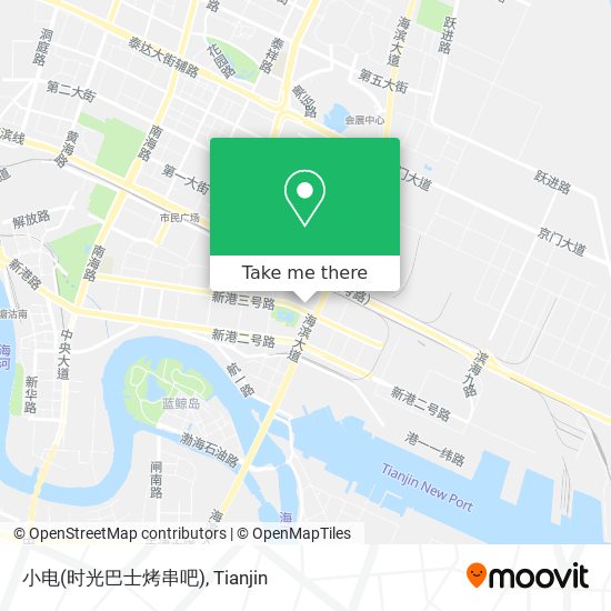 小电(时光巴士烤串吧) map