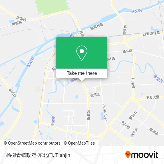 杨柳青镇政府-东北门 map