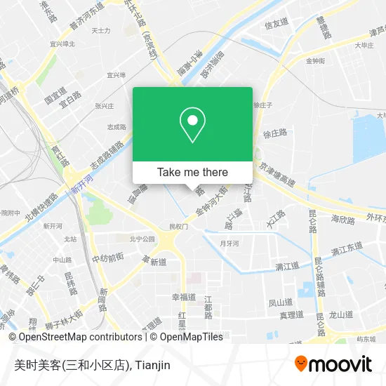 美时美客(三和小区店) map
