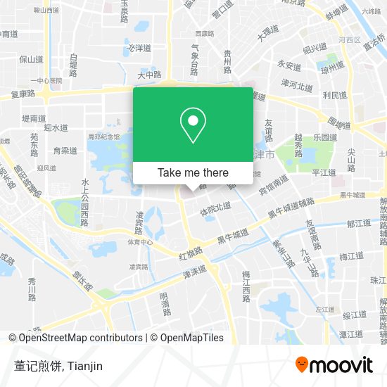 董记煎饼 map