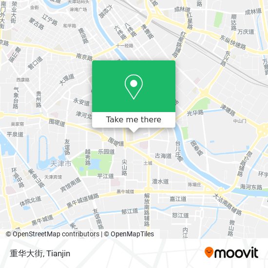 重华大街 map