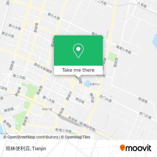 雨林便利店 map