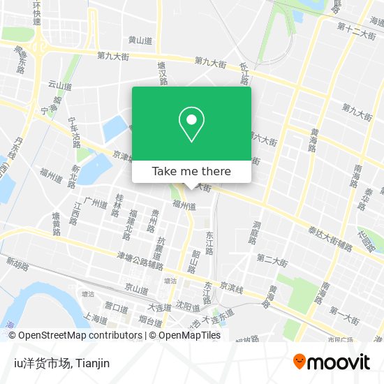 iu洋货市场 map