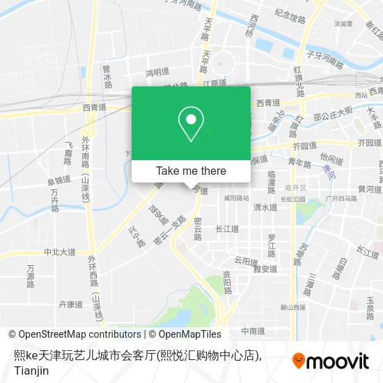 熙ke天津玩艺儿城市会客厅(熙悦汇购物中心店) map