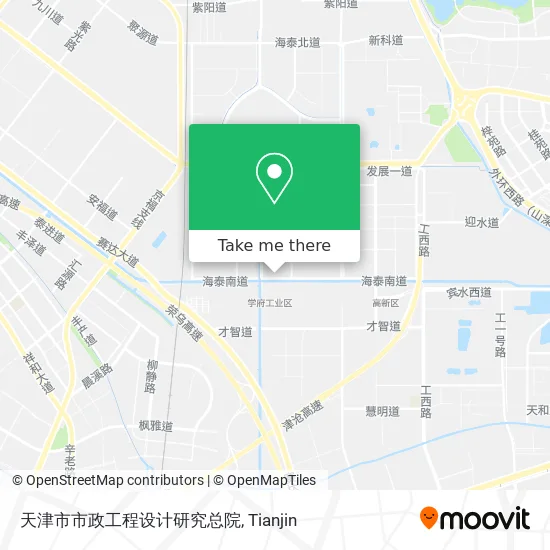 天津市市政工程设计研究总院 map