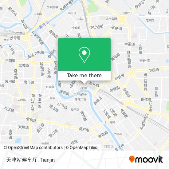 天津站候车厅 map
