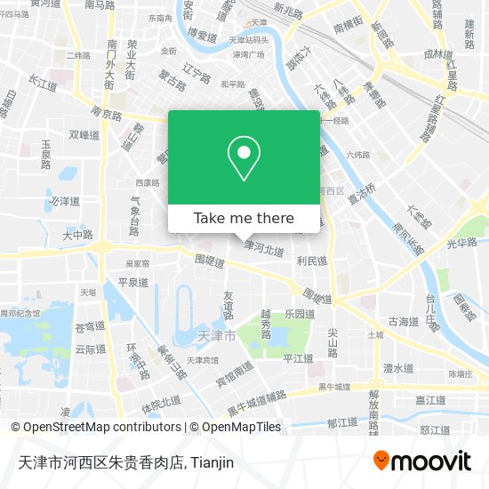 天津市河西区朱贵香肉店 map