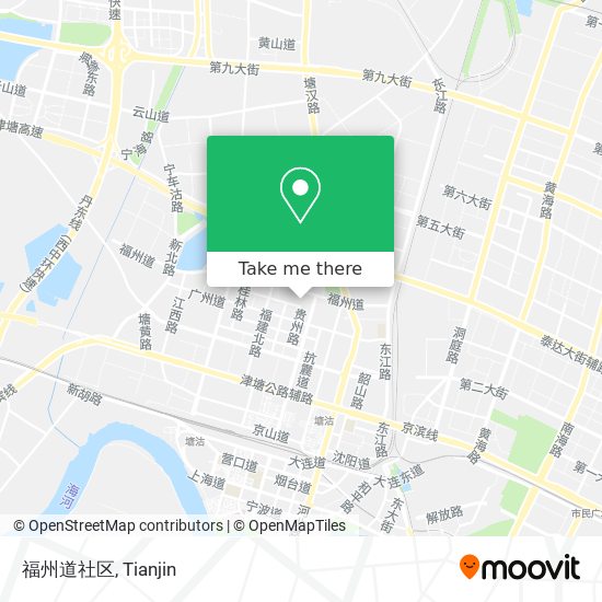 福州道社区 map