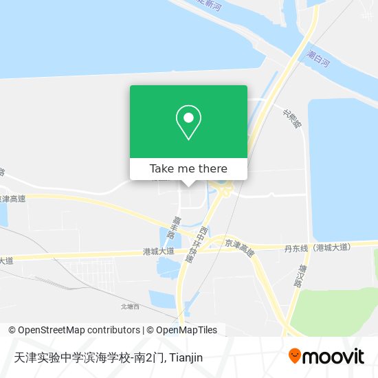 天津实验中学滨海学校-南2门 map