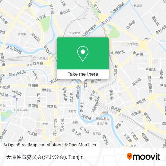 天津仲裁委员会(河北分会) map