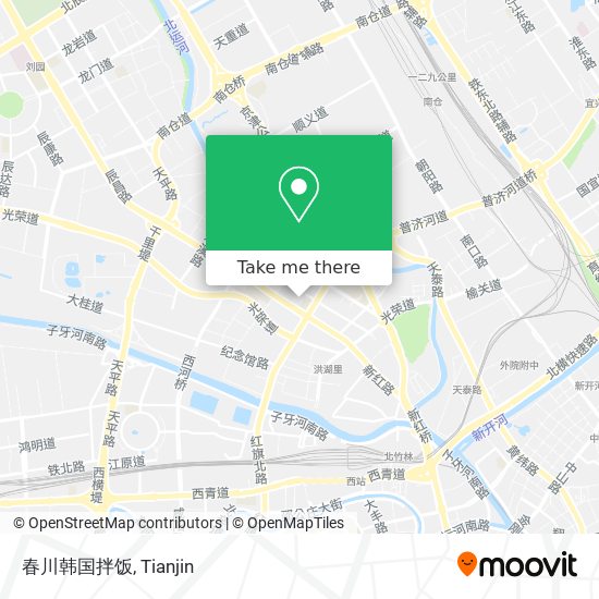 春川韩国拌饭 map