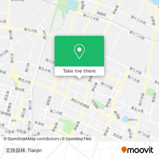 宏路园林 map