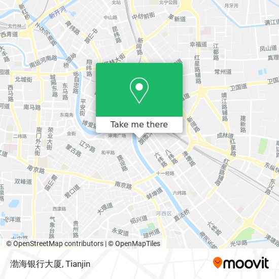 渤海银行大厦 map