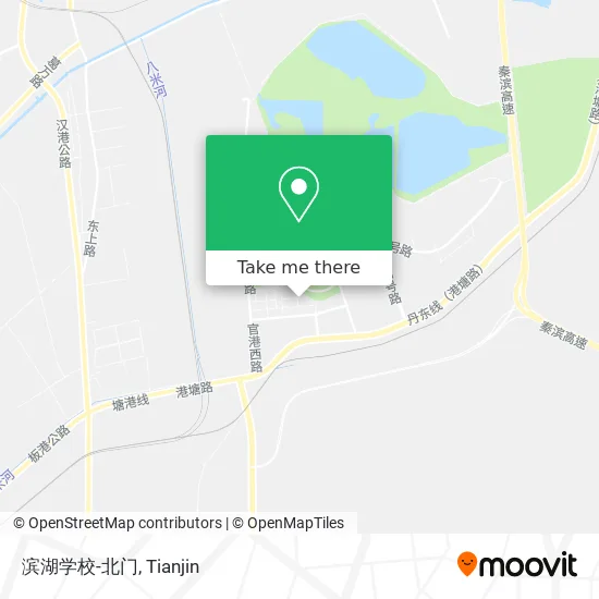 滨湖学校-北门 map