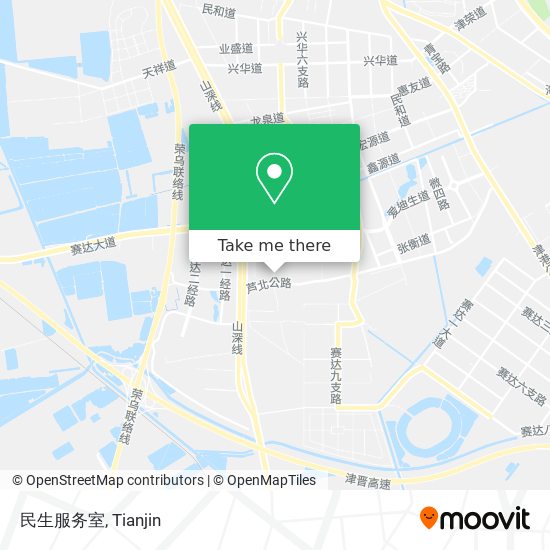 民生服务室 map