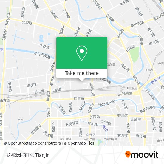 龙禧园-东区 map