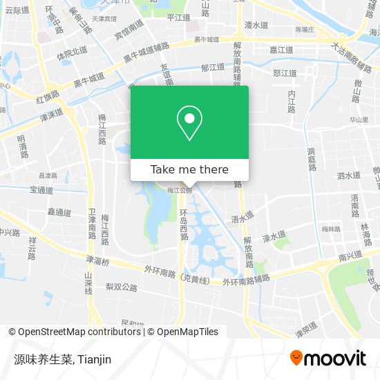 源味养生菜 map