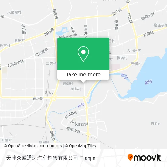 天津众诚通达汽车销售有限公司 map