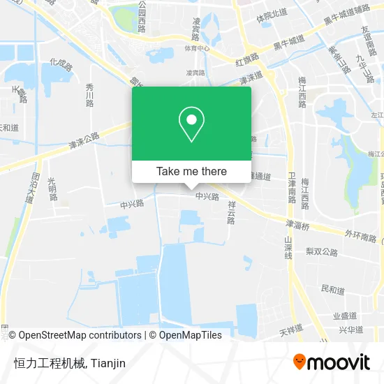 恒力工程机械 map