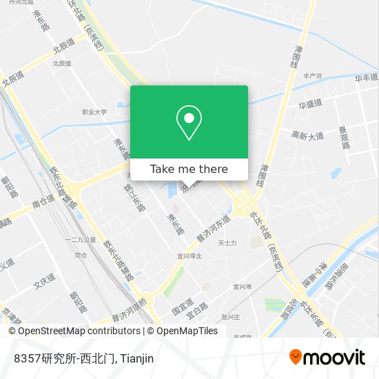 8357研究所-西北门 map