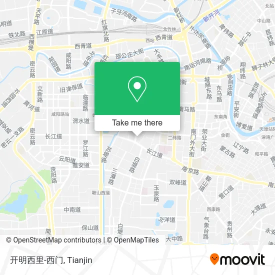 开明西里-西门 map