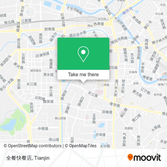 全餐快餐店 map