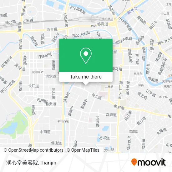 润心堂美容院 map