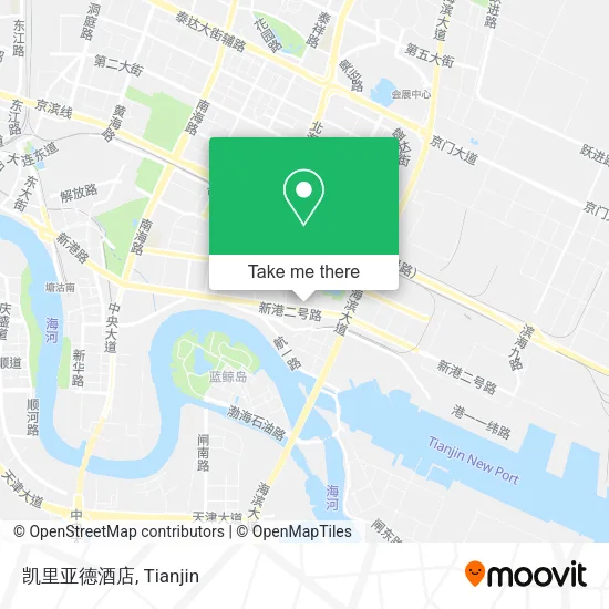 凯里亚德酒店 map