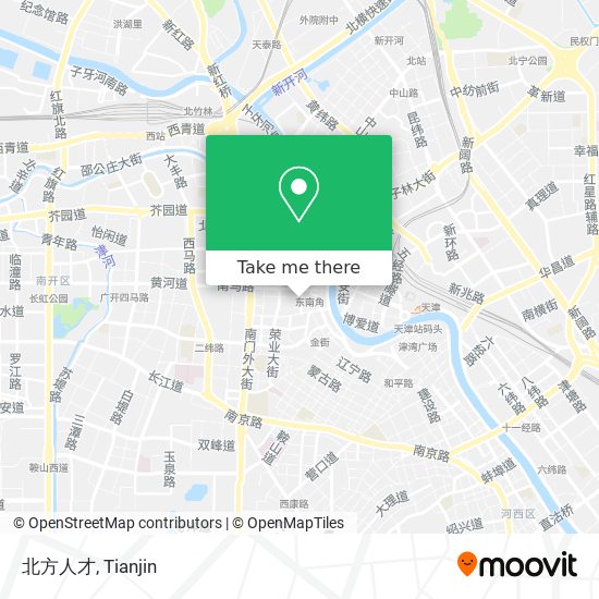 北方人才 map