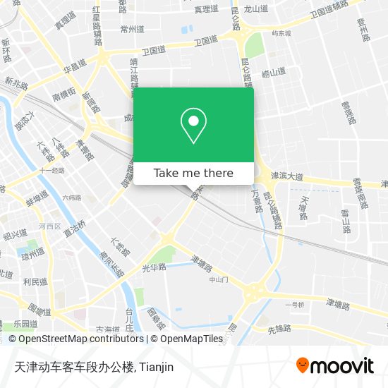 天津动车客车段办公楼 map