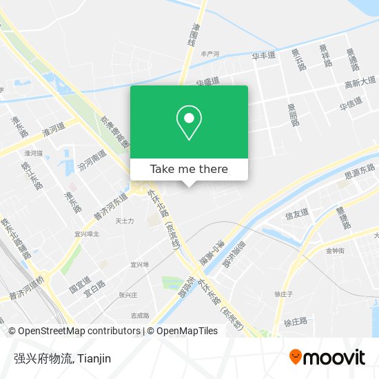 强兴府物流 map