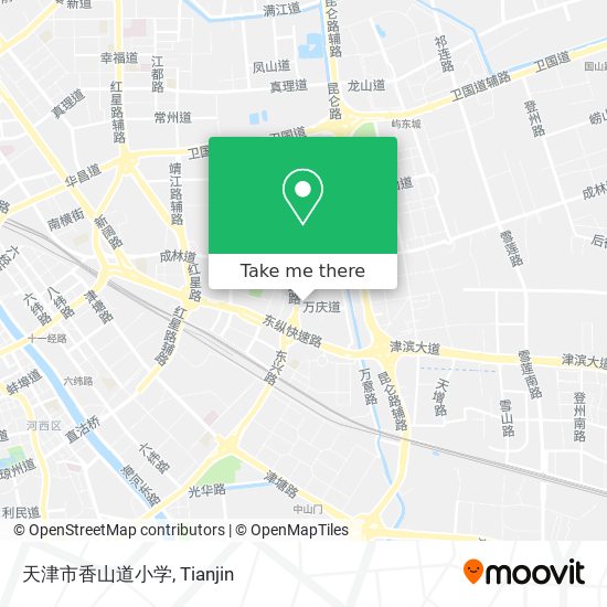 天津市香山道小学 map