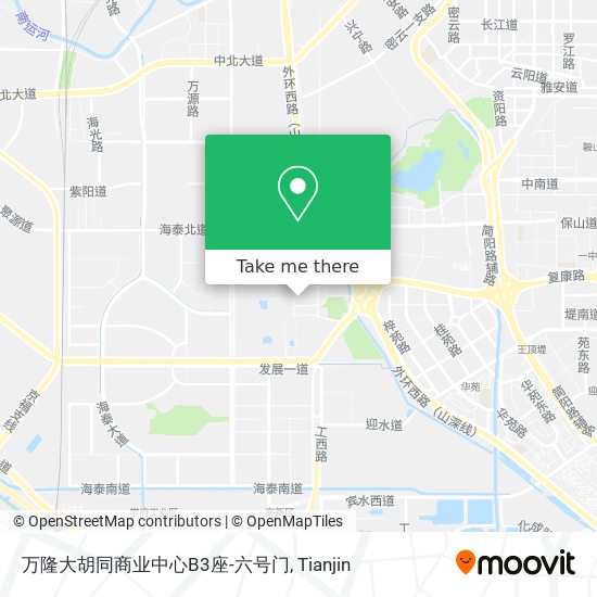 万隆大胡同商业中心B3座-六号门 map