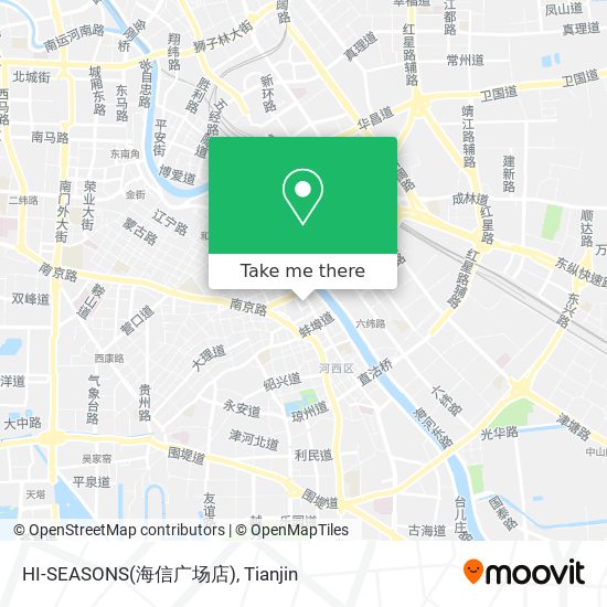 HI-SEASONS(海信广场店) map
