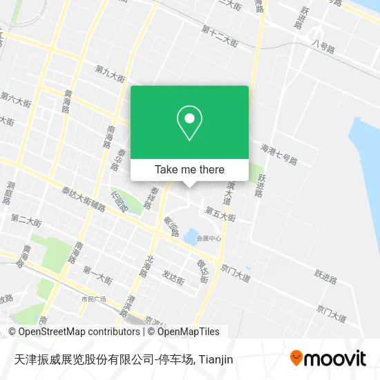天津振威展览股份有限公司-停车场 map